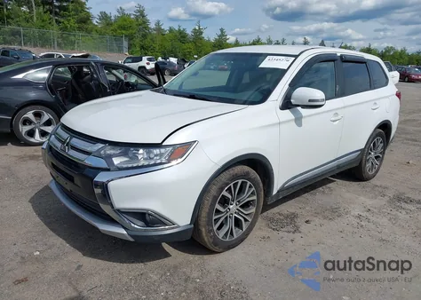 2016 Mitsubishi Outlander Se из США, поврежденный, VIN JA4AZ3A34GZ018327